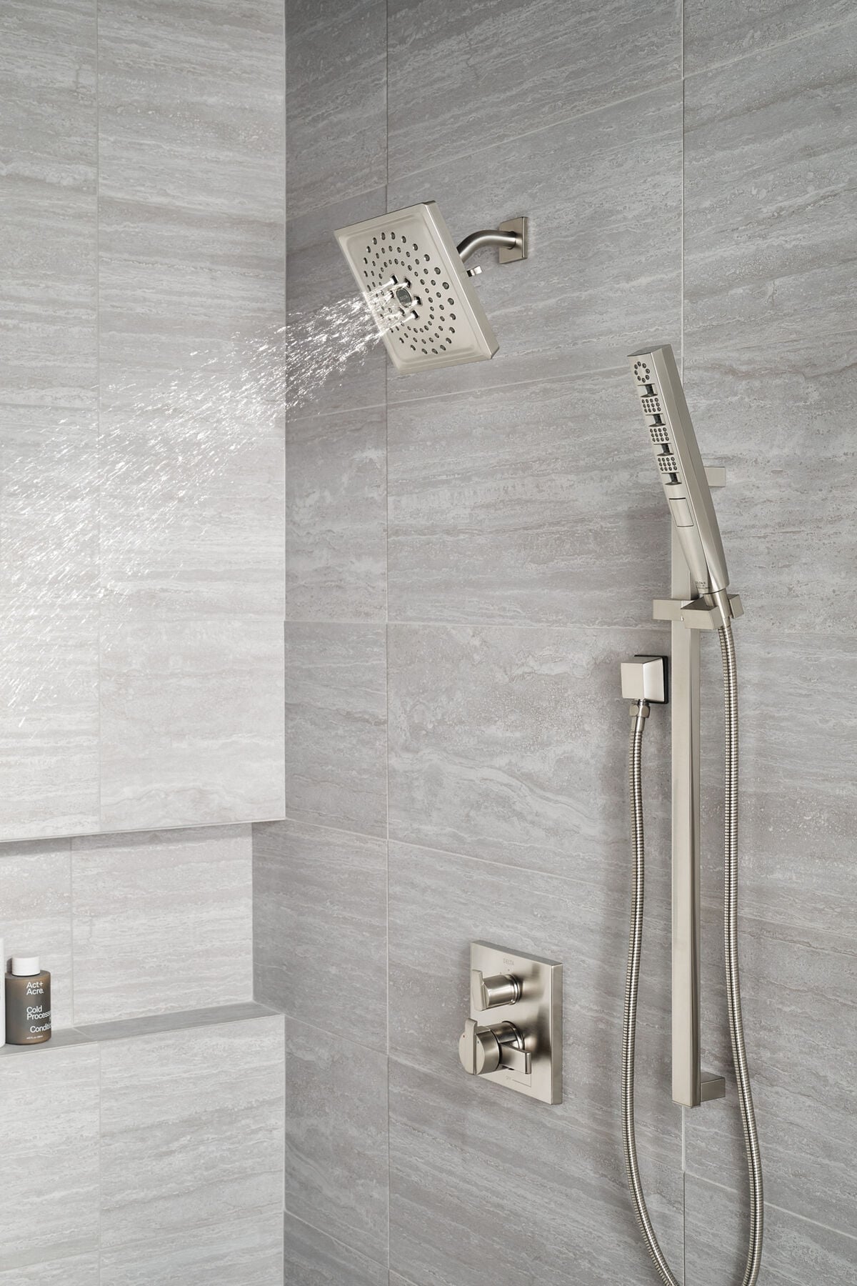H<sub>2</sub>Okinetic&reg; Hand Shower 1.75 GPM w/Slide Bar 4S