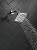 H<sub>2</sub>Okinetic&reg; 5-Setting Angular Modern Raincan Shower Head