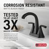 Two Handle Centerset Bathroom Faucet