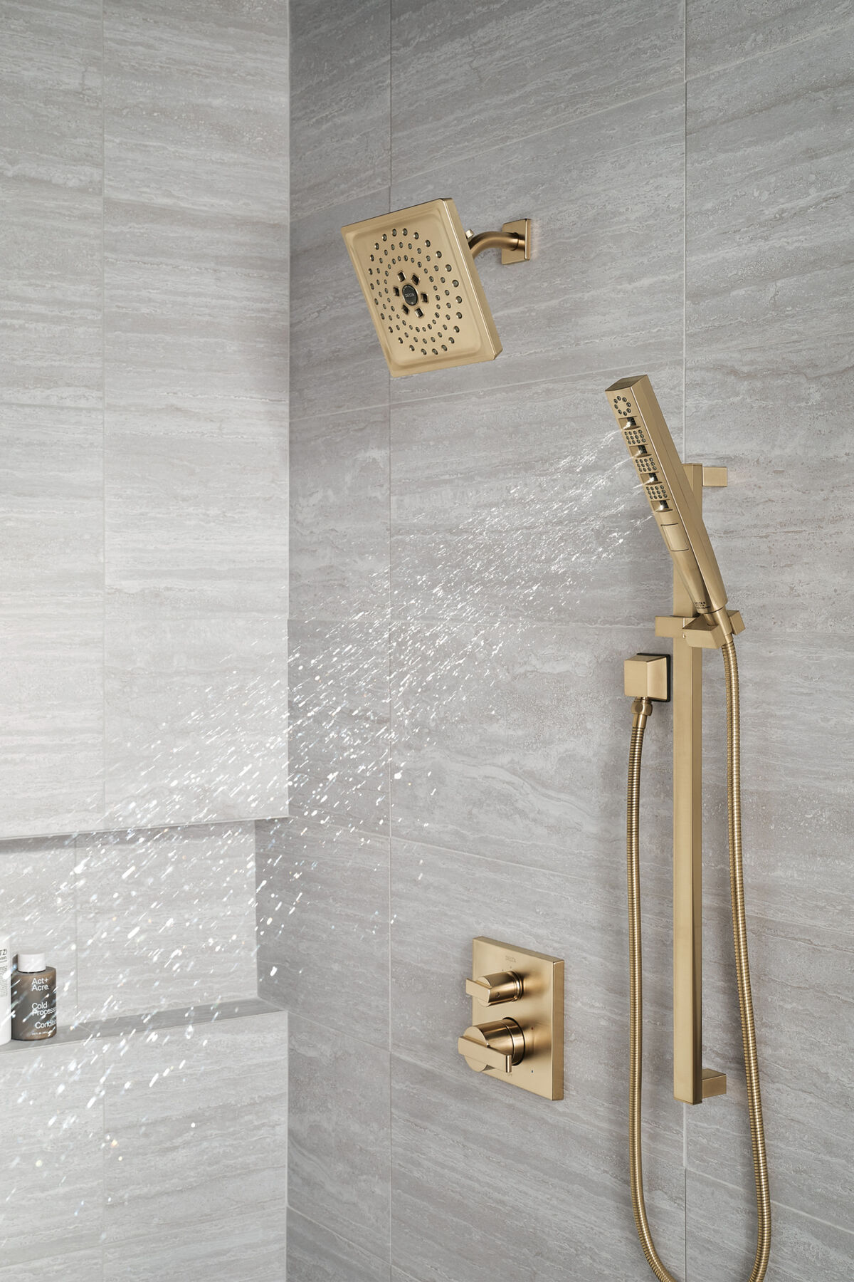 H<sub>2</sub>Okinetic&reg; Hand Shower 1.75 GPM w/Slide Bar 4S