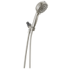 6-Setting Hand Shower with Cleaning Spray