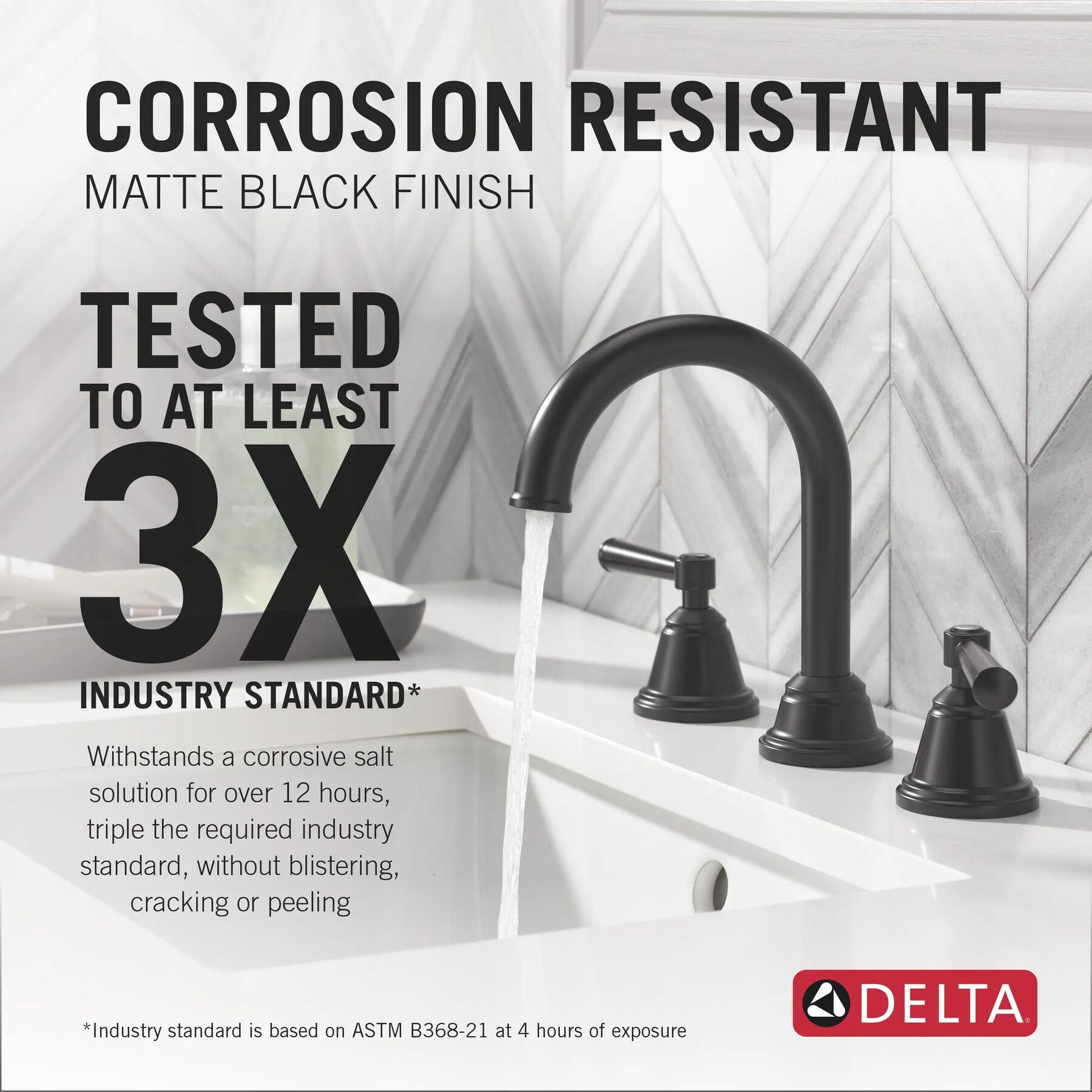Two Handle Widespread Bathroom Faucet