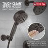 7-Setting Wall Mount Hand Shower with Cleaning Spray