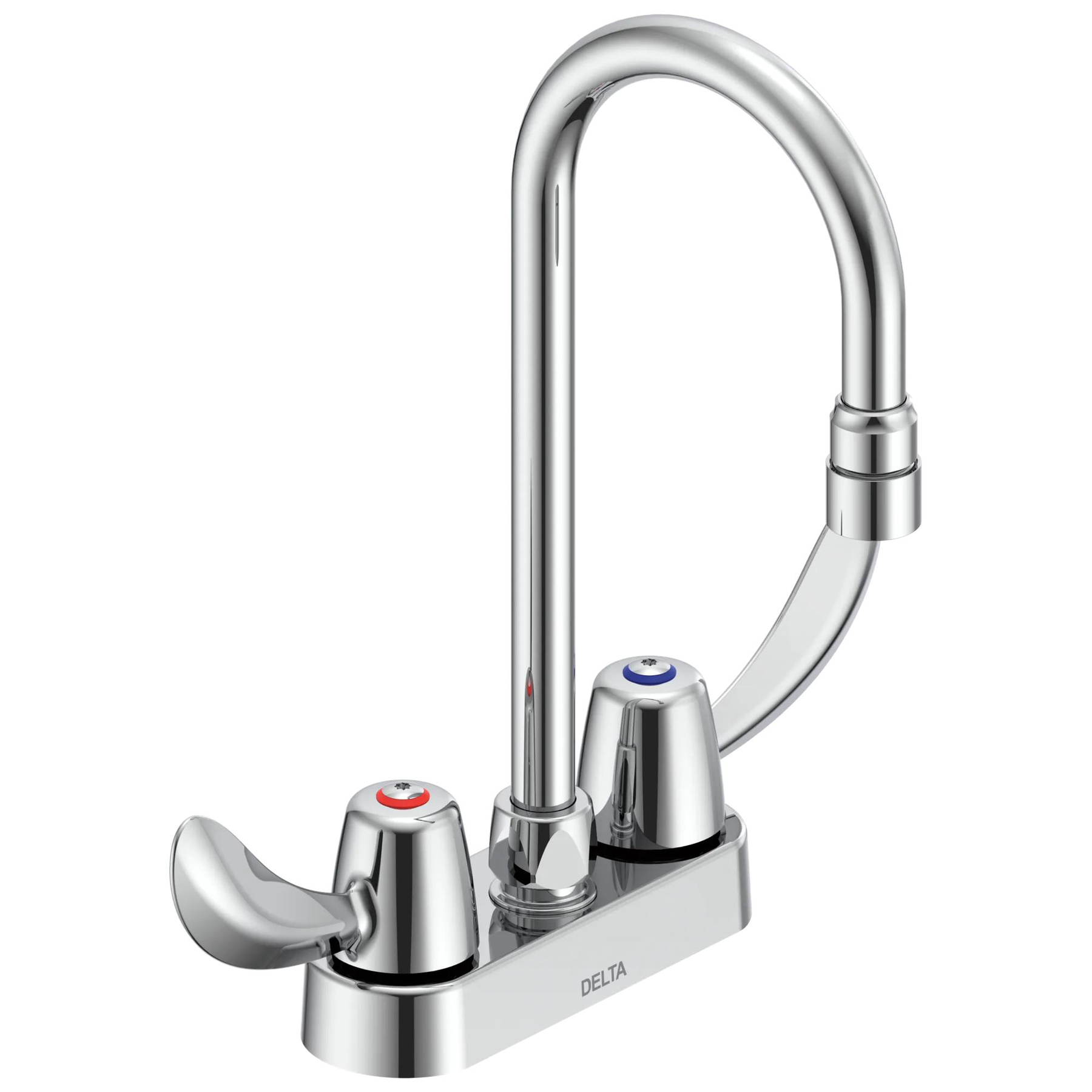 Two Handle 4 In Deck-Mount Faucet