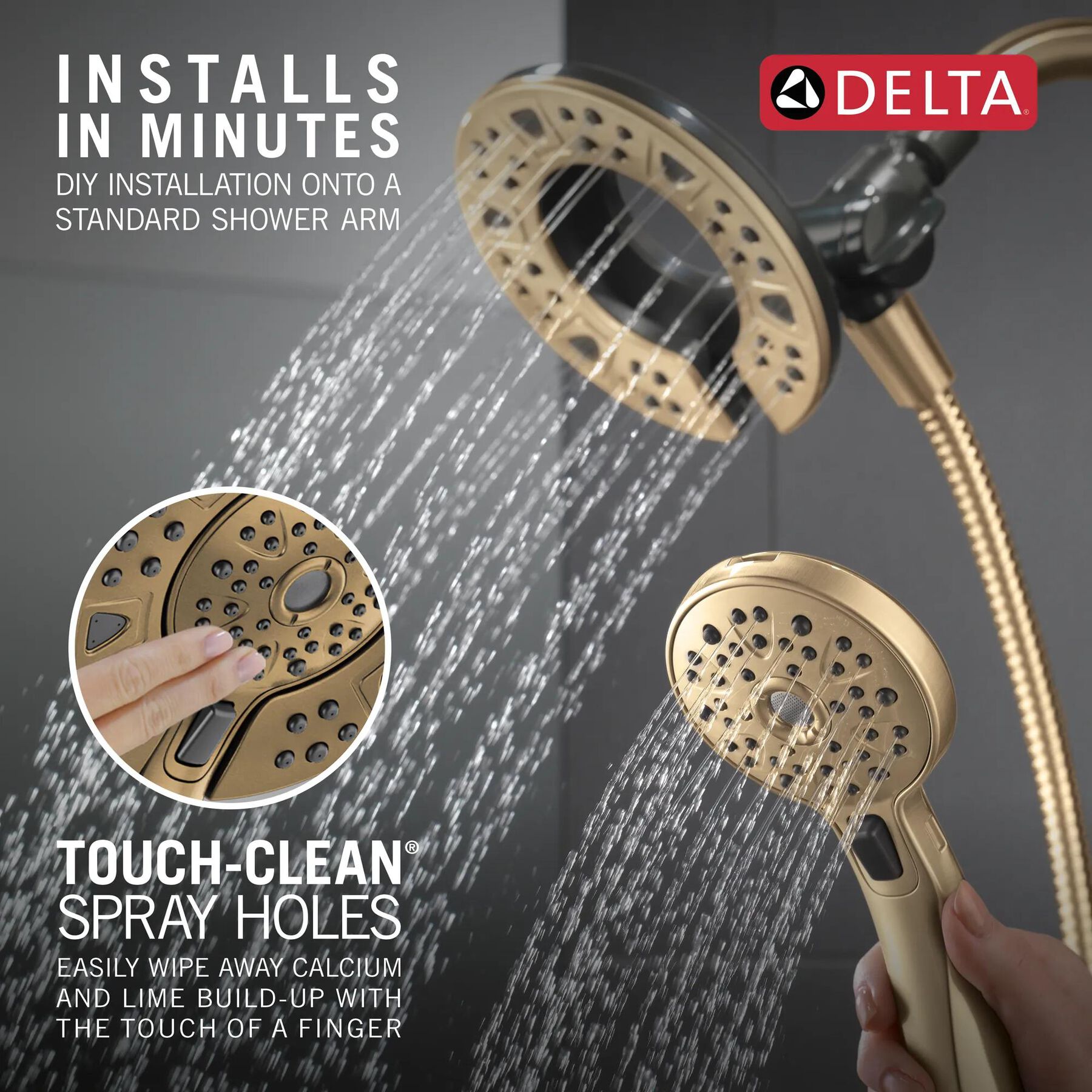 In2ition&reg; 1.75GPM HSSH 4-Setting