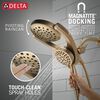 HydroRain&reg; 4-Setting Two-in-One Shower Head