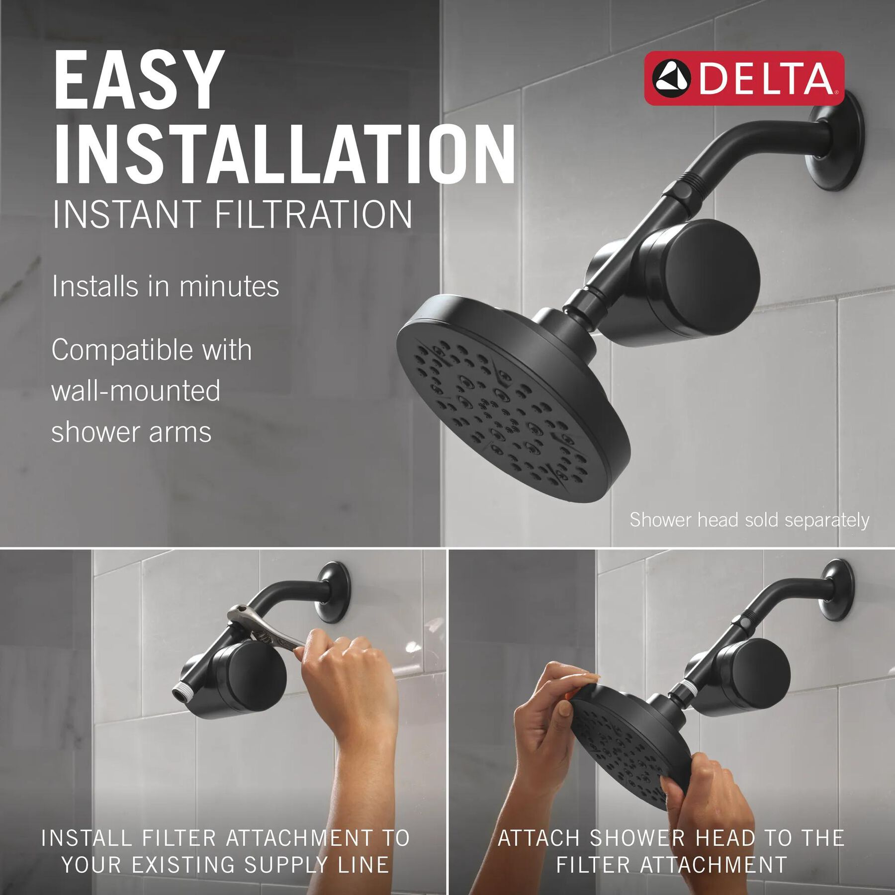 Standard Shower Filter with Extra Filter Bundle