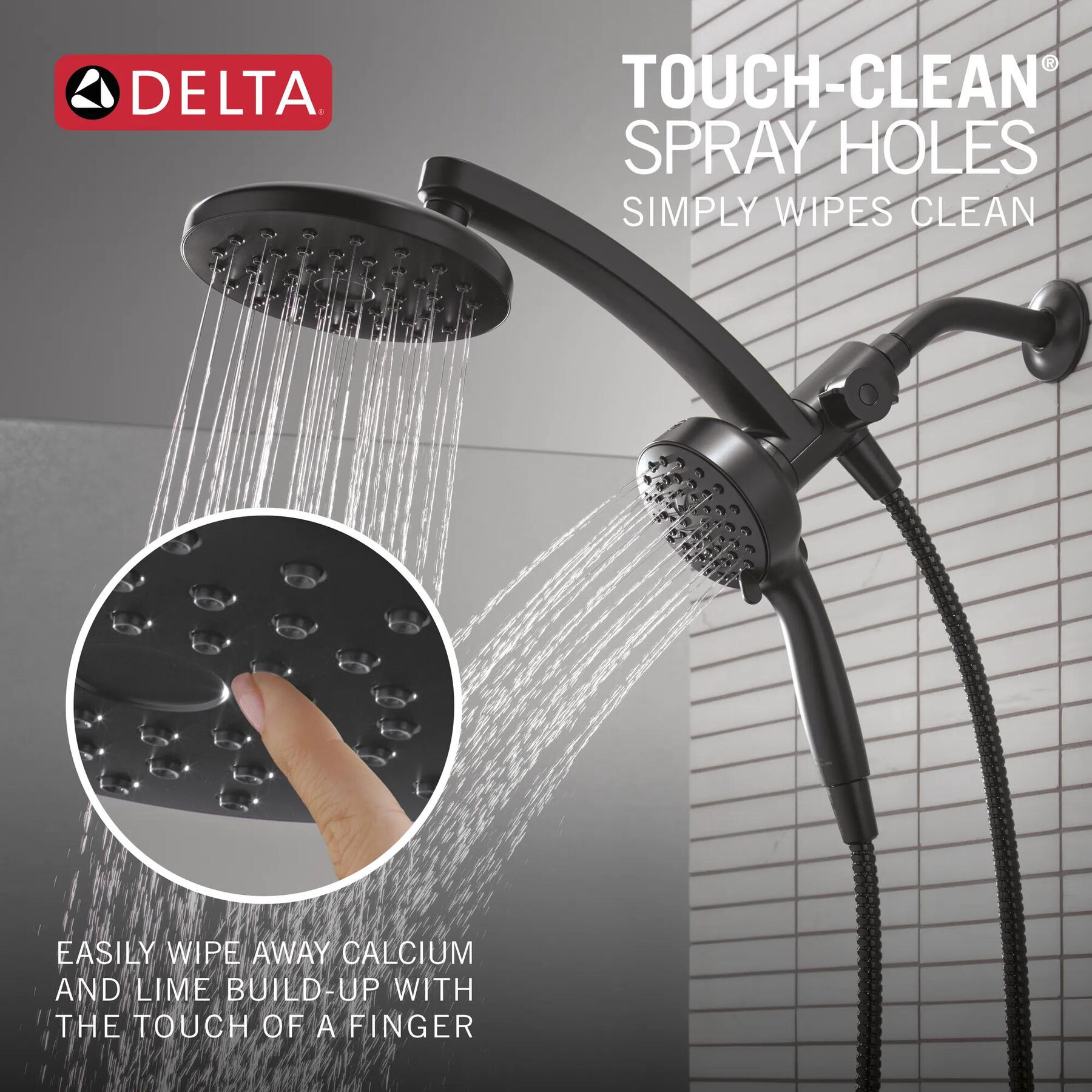 PivotPro&trade; 3-in-1 Combination Shower