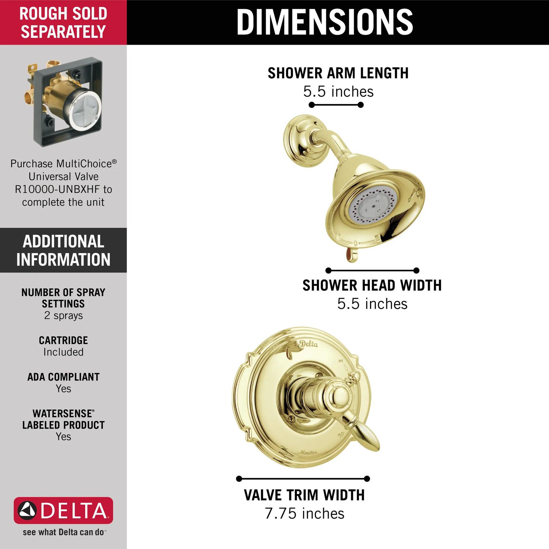 Monitor&reg; 17 Series Shower Trim