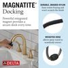 Two Handle Widespread Pull Down Bathroom Faucet