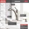 Single Handle Pull-Out Kitchen Faucet with Soap Dispenser