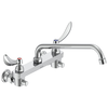 Two Handle 8 In Wallmount Service Sink Faucet