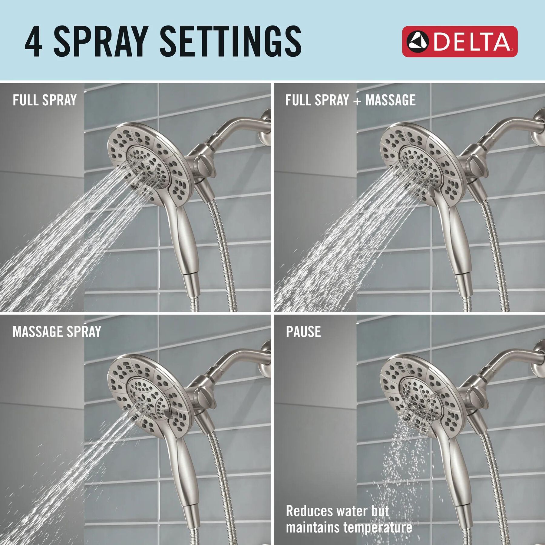 Shower Trim with High-Flow Rough Bundle