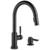 Single Handle Pull-Down Touch<sub>2</sub>O&reg; Technology Kitchen Faucet with Touchless Technology