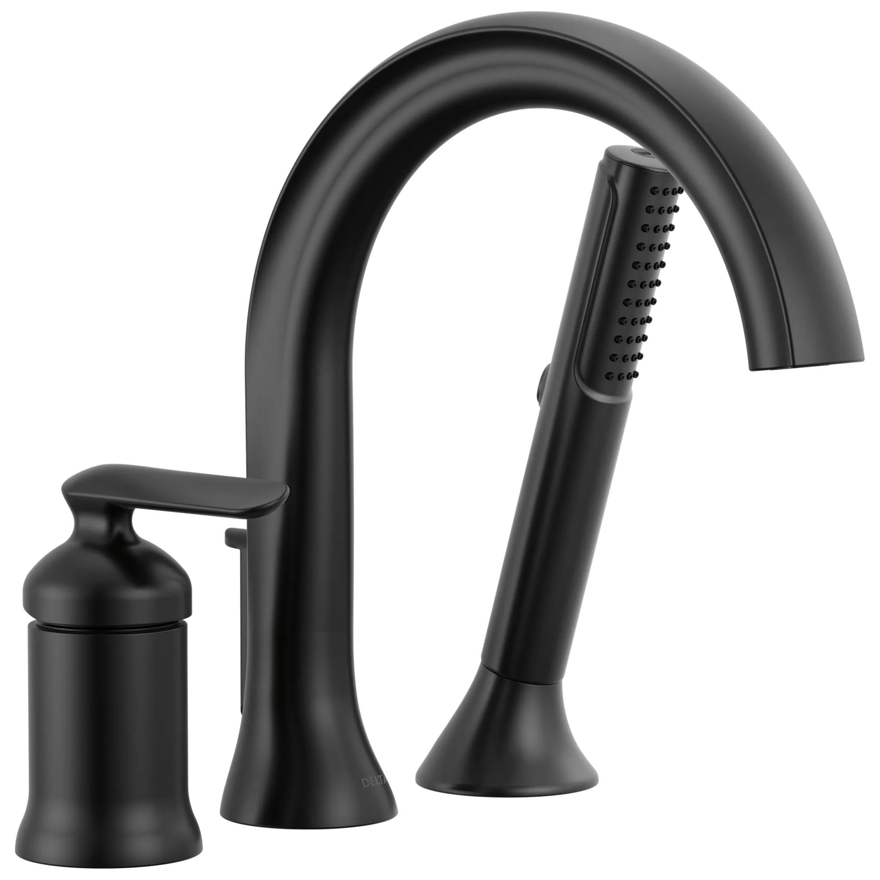 Three Hole Roman Tub Trim with Hand Shower