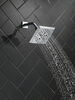 H<sub>2</sub>Okinetic&reg; 5-Setting Angular Modern Raincan Shower Head