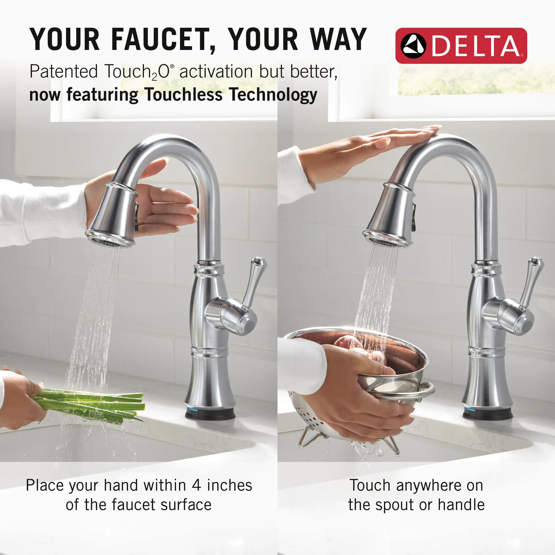 Touch2O&reg; Bar / Prep Faucet with Touchless Technology