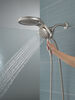 HydroRain&reg; H<sub>2</sub>Okinetic&reg; 5-Setting Two-in-One Shower Head