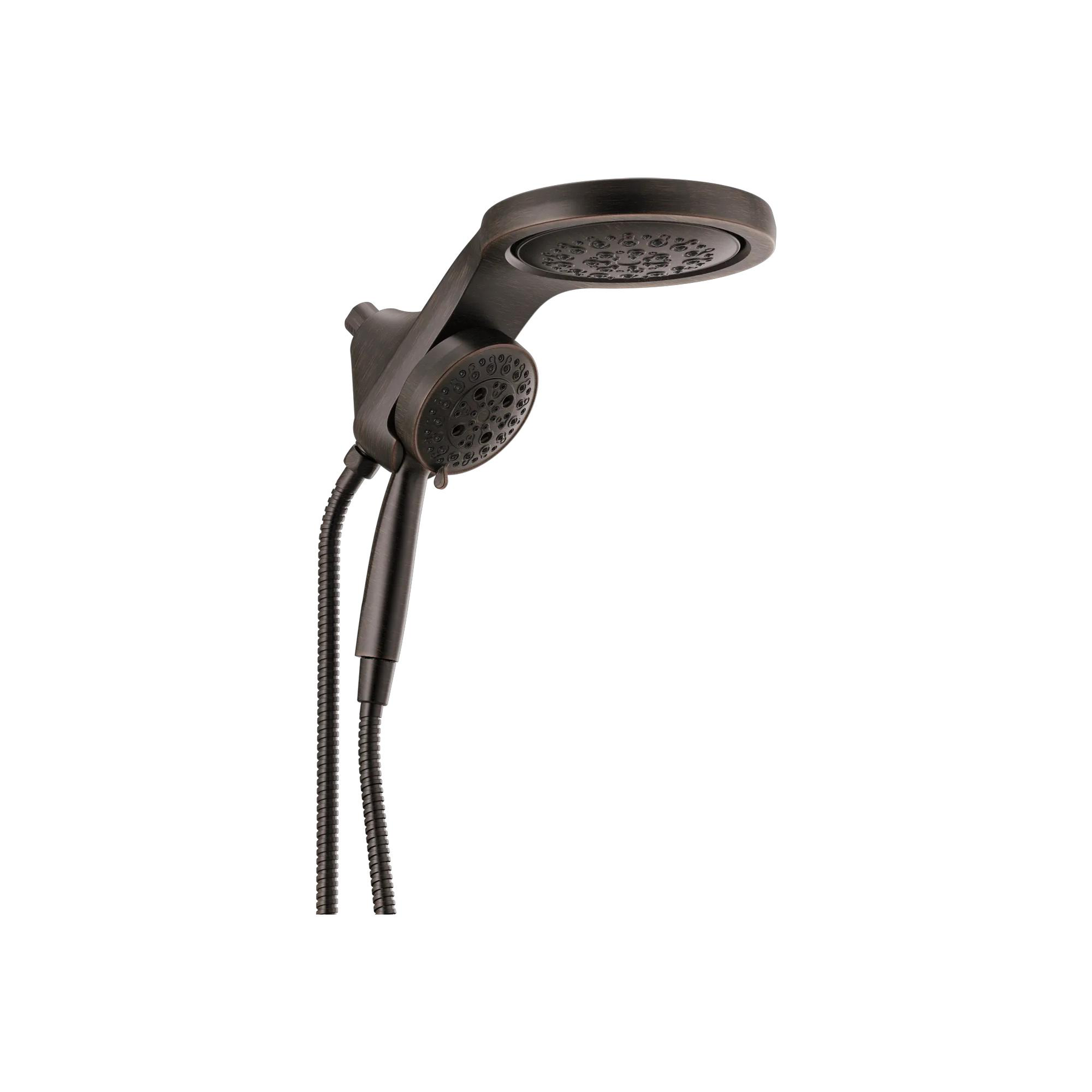 HydroRain&reg; H<sub>2</sub>Okinetic&reg; 5-Setting Two-in-One Shower Head