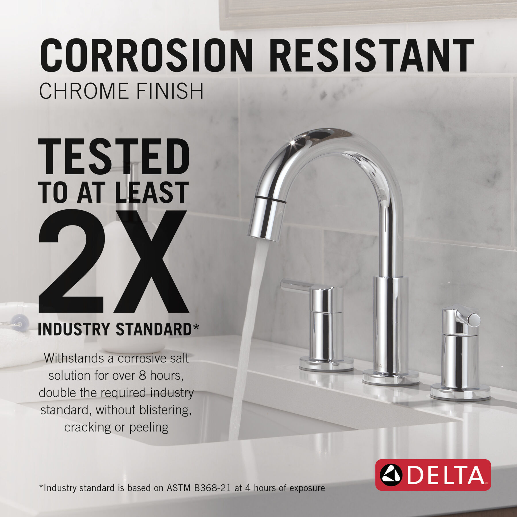 Widespread Pull-Down Bathroom Faucet (Recertified)