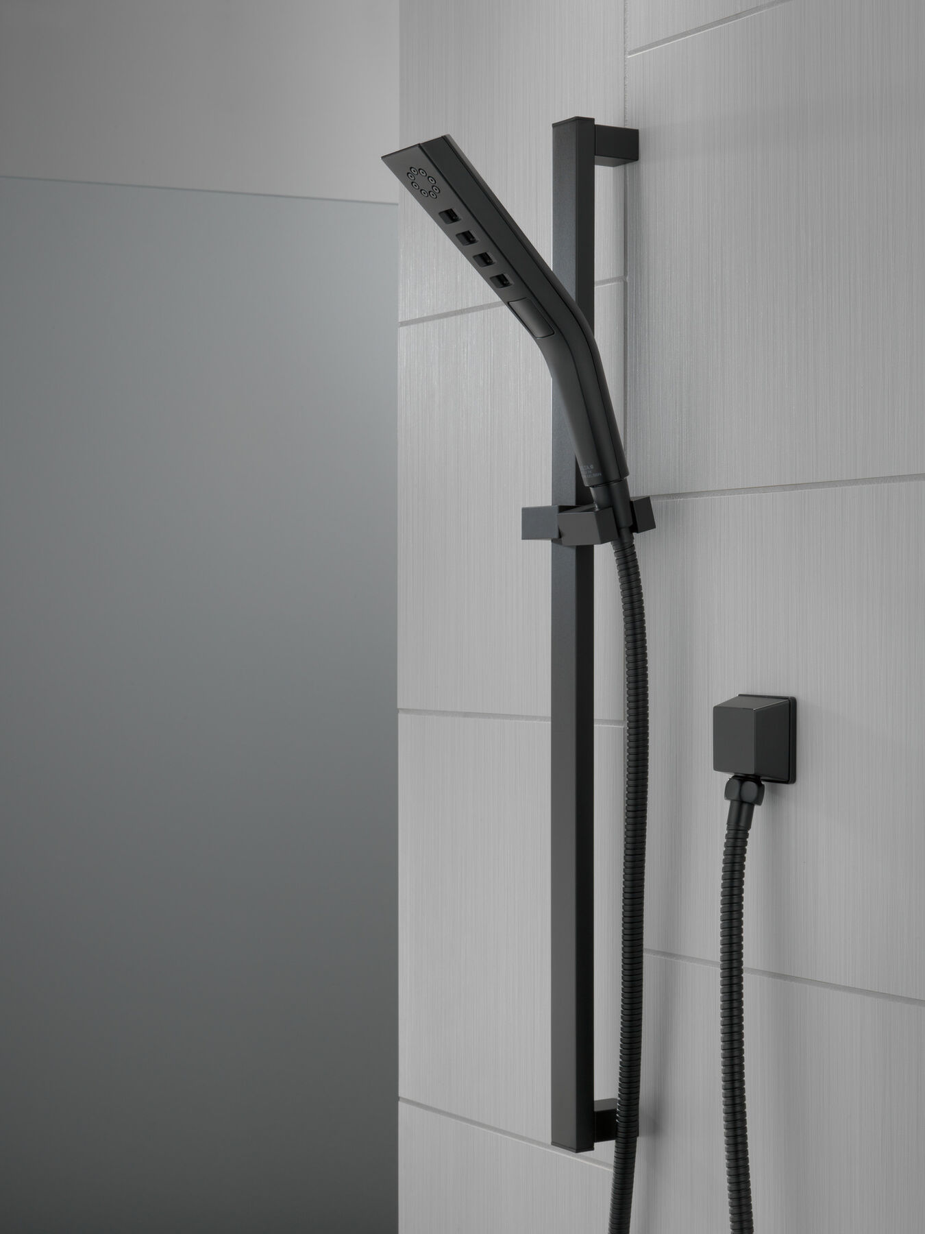 H<sub>2</sub>Okinetic&reg; 3-Setting Slide Bar Hand Shower