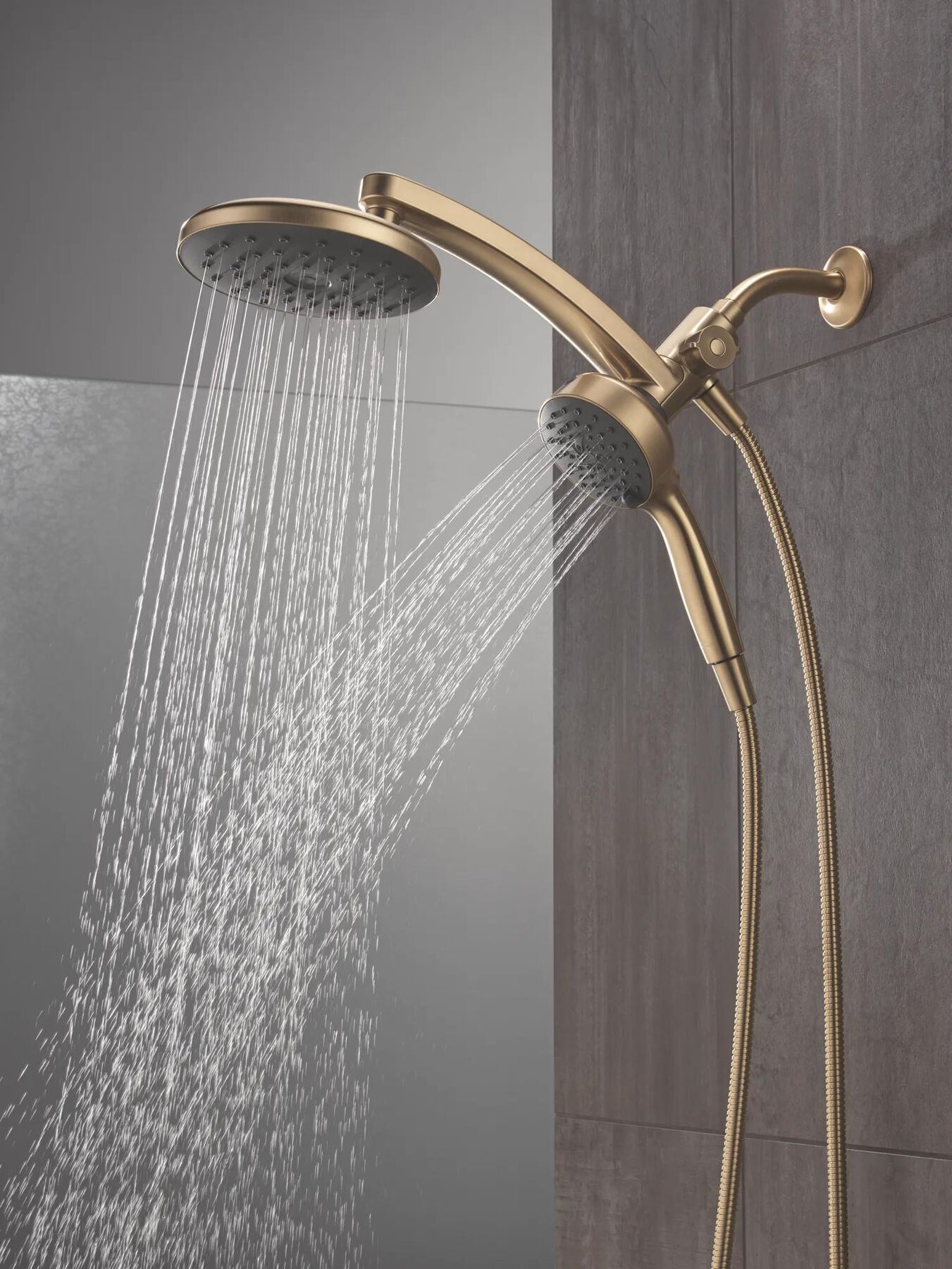 PivotPro&trade; 3-in-1 Combination Shower with TouchClean&reg; Spray Face