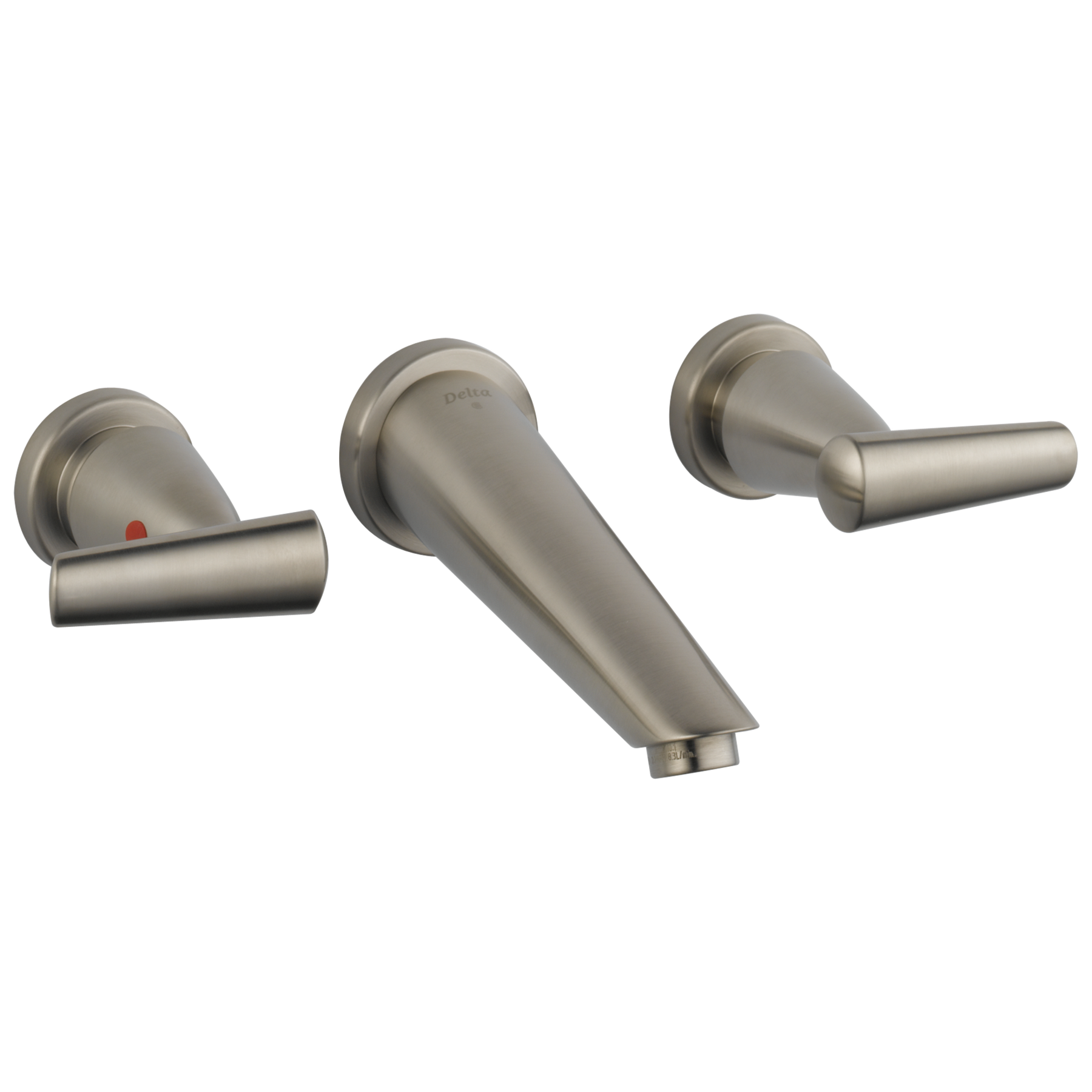Two Handle Wall Mount Lavatory Faucet