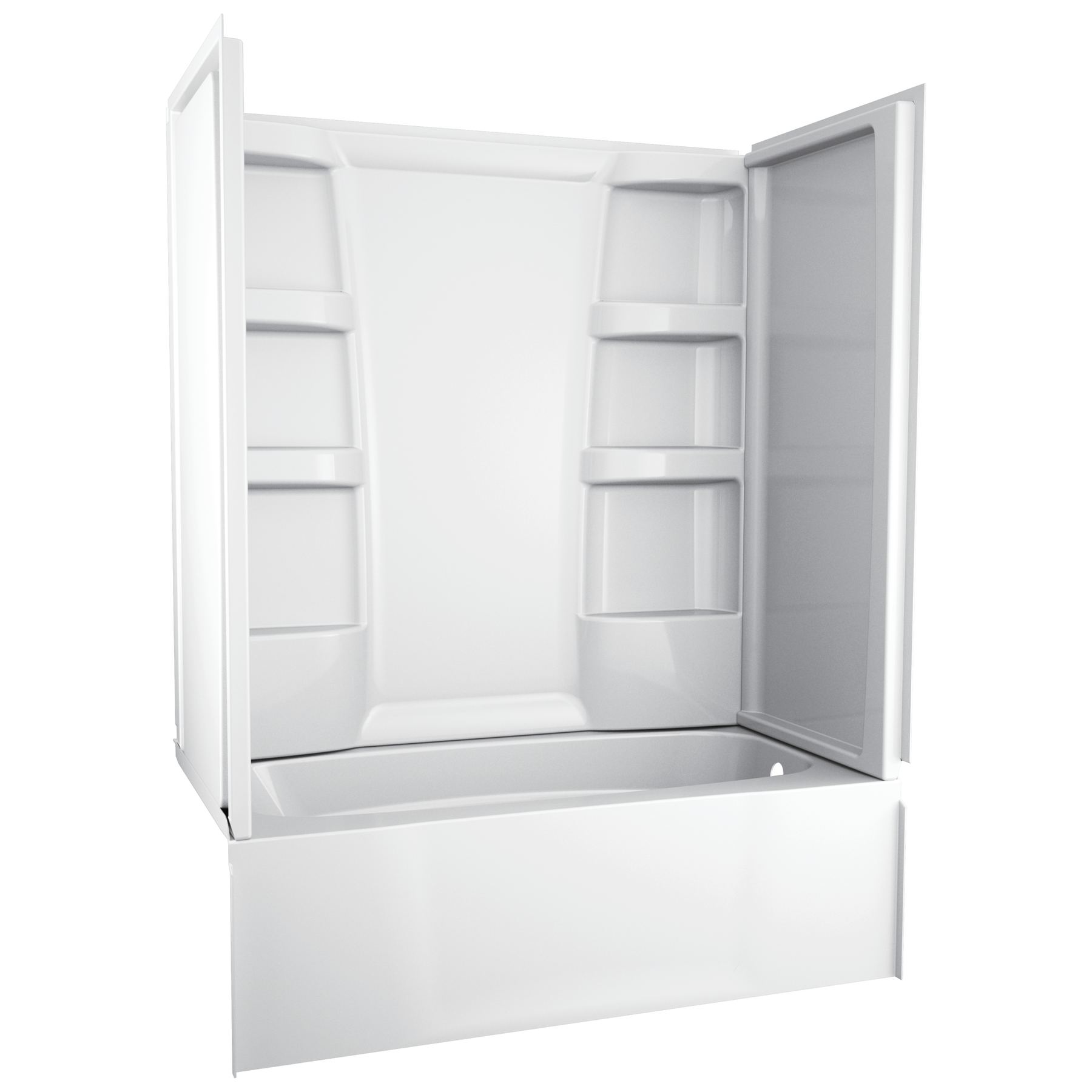ProCrylic 60 in. x 32 in. Right Hand Tub in High Gloss White