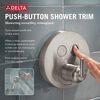 Round Contemporary Push-Button Shower