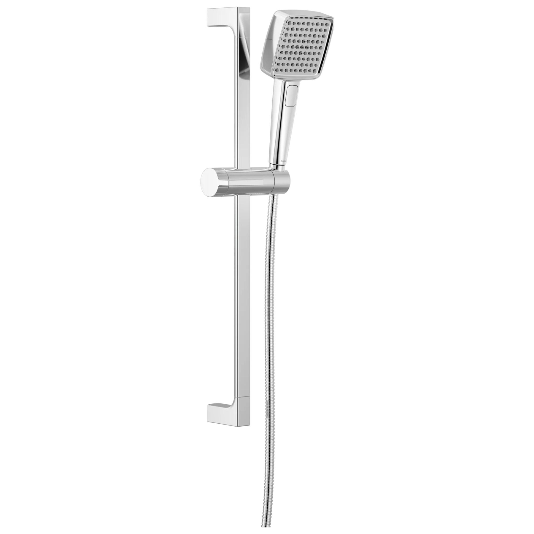 4-Setting Hand Shower with Slide Bar featuring FeatherRain&trade; Spray