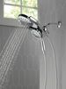 HydroRain&reg; 4-Setting Two-in-One Shower Head (Recertified)