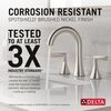 Two Handle Widespread Bathroom Faucet