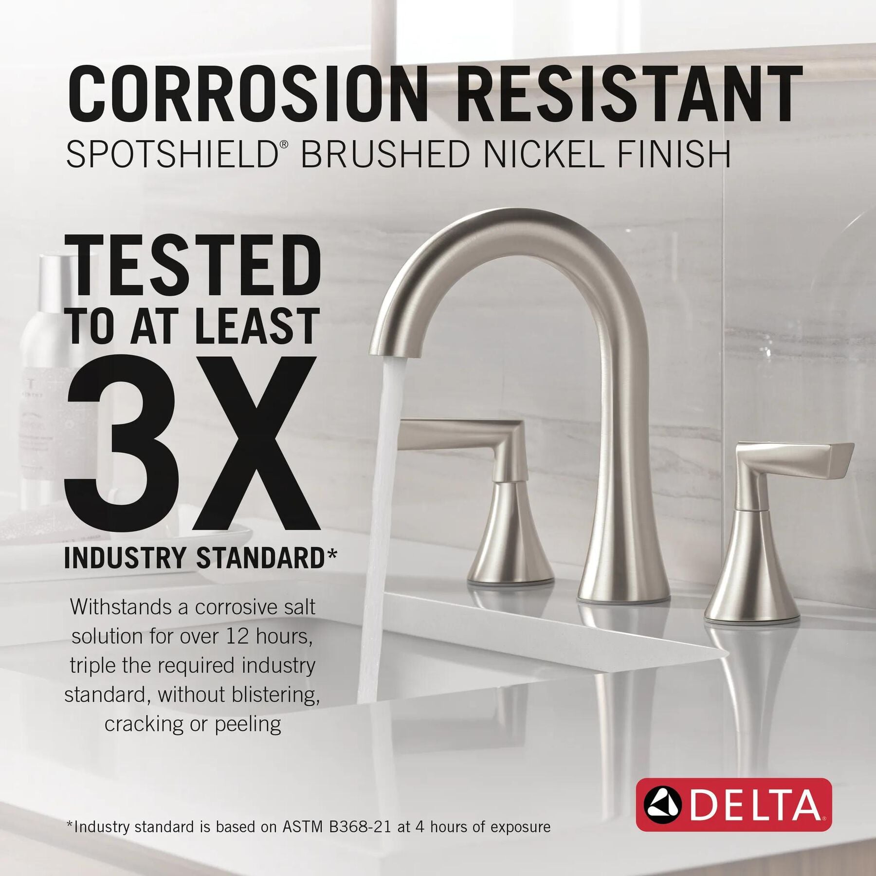 Two Handle Widespread Bathroom Faucet