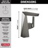 Single Handle Mid-Height Bathroom Faucet
