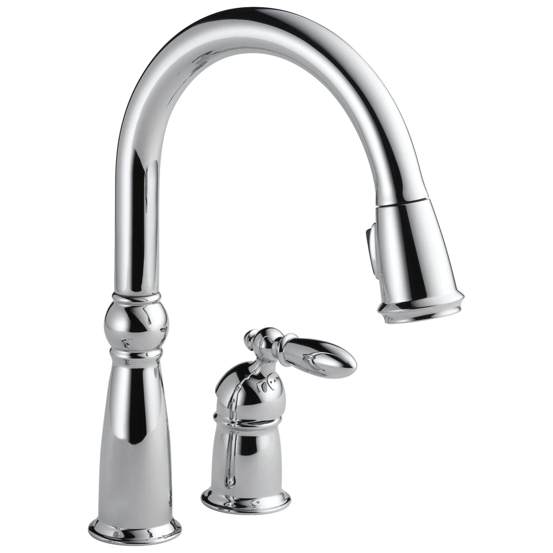 Single Handle Pull-Down Kitchen Faucet