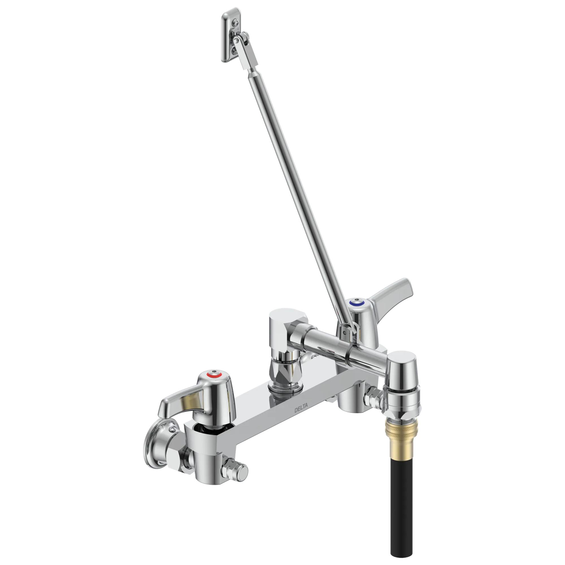 Two Handle 8 In Wallmount Service Sink Faucet