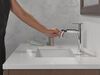 Single Handle Pull-Down Bathroom Faucet