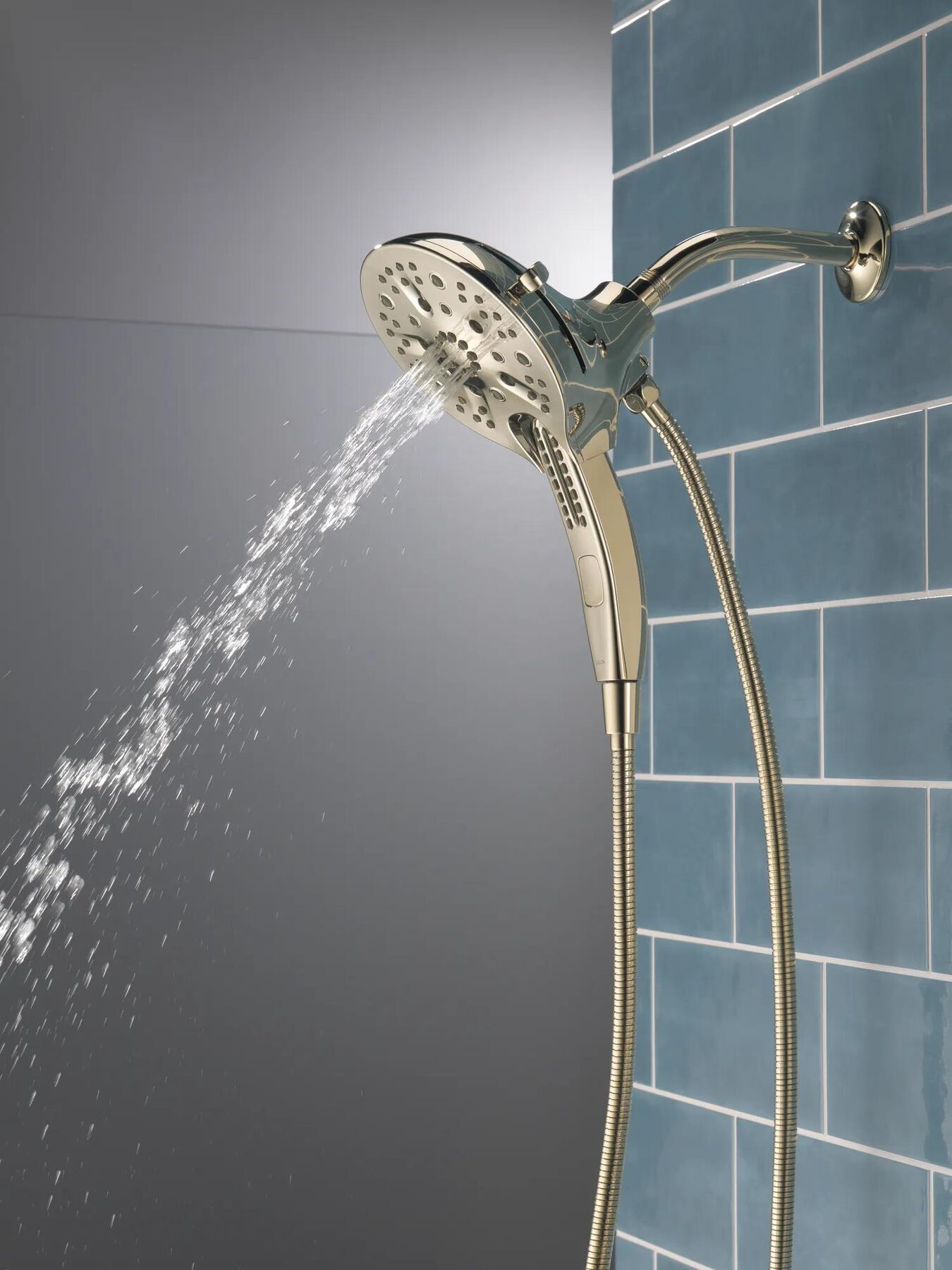In2ition&reg; H<sub>2</sub>Okinetic&reg; 5-Setting Two-in-One Shower