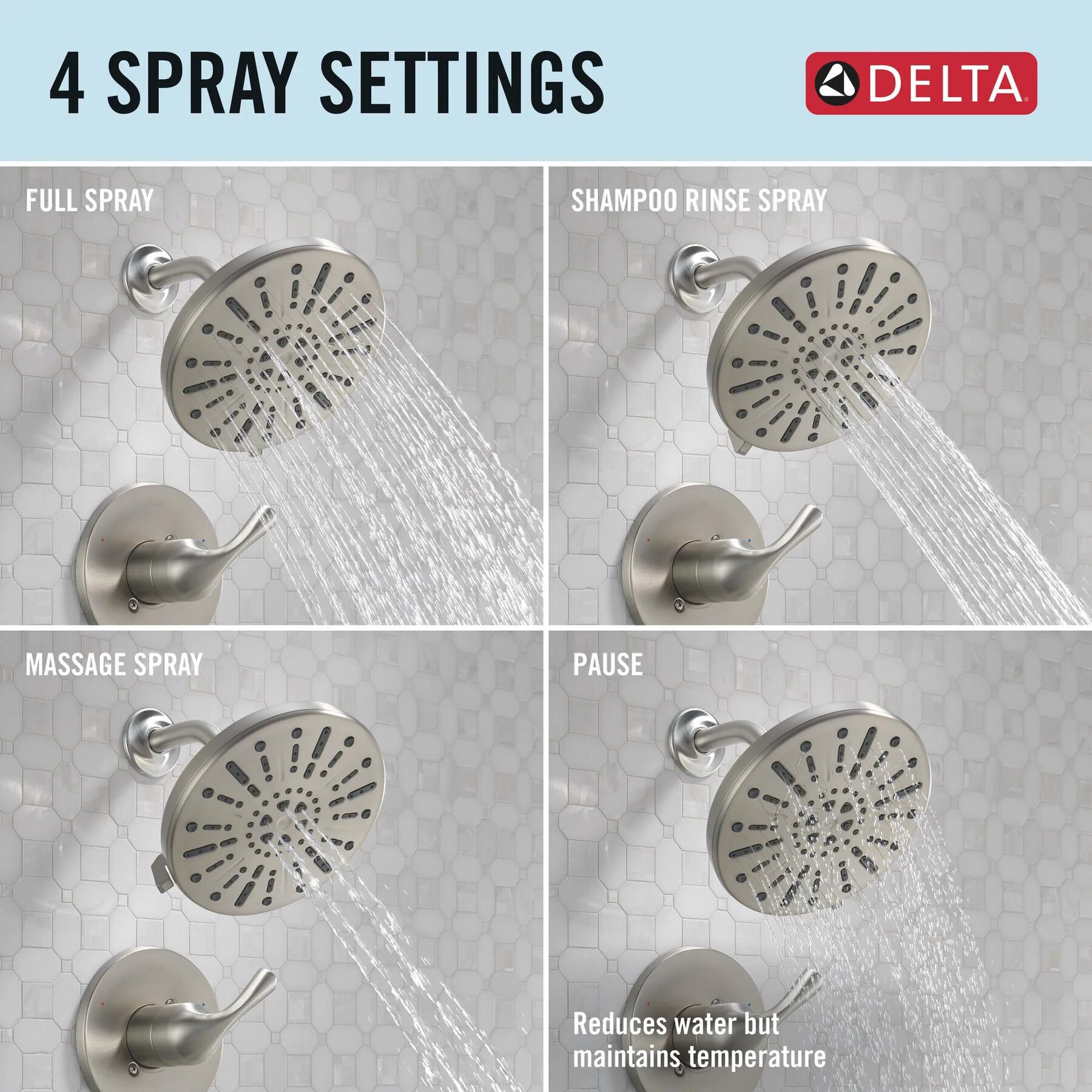 Monitor&reg; 14 Series Tub and Shower