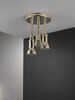 H<sub>2</sub>Okinetic&reg; Pendant Raincan Shower Head with LED Light