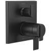 Angular Modern TempAssure&reg; 17T Series Valve Trim with 3-Setting Integrated Diverter