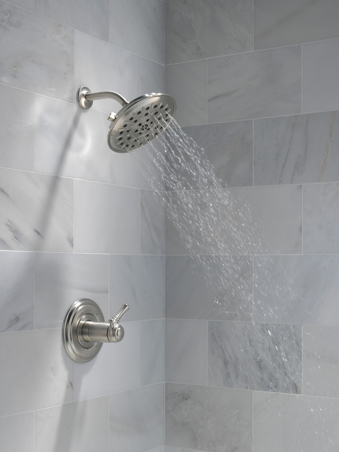 H2Okinetic&reg; 4-Setting Shower Head with Ultrasoak&reg;