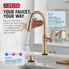 Touch<sub>2</sub>O&reg; Technology Kitchen Faucet with Touchless Technology