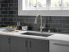 Single Handle Pull-Down Kitchen Faucet with Soap Dispenser and ShieldSpray Technology