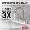 Two Handle Centerset Bathroom Faucet