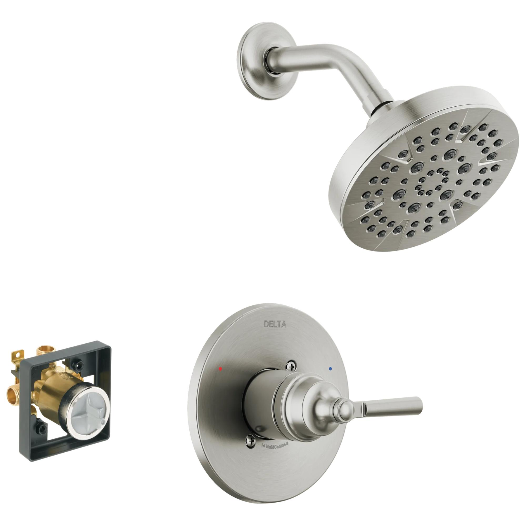 Shower Trim with High-Flow Rough Bundle - 14 Series