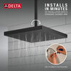 H2Okinetic&reg; Single Setting Shower Head with Ultrasoak&reg;