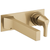 Single Handle Wall Mount Bathroom Faucet Trim