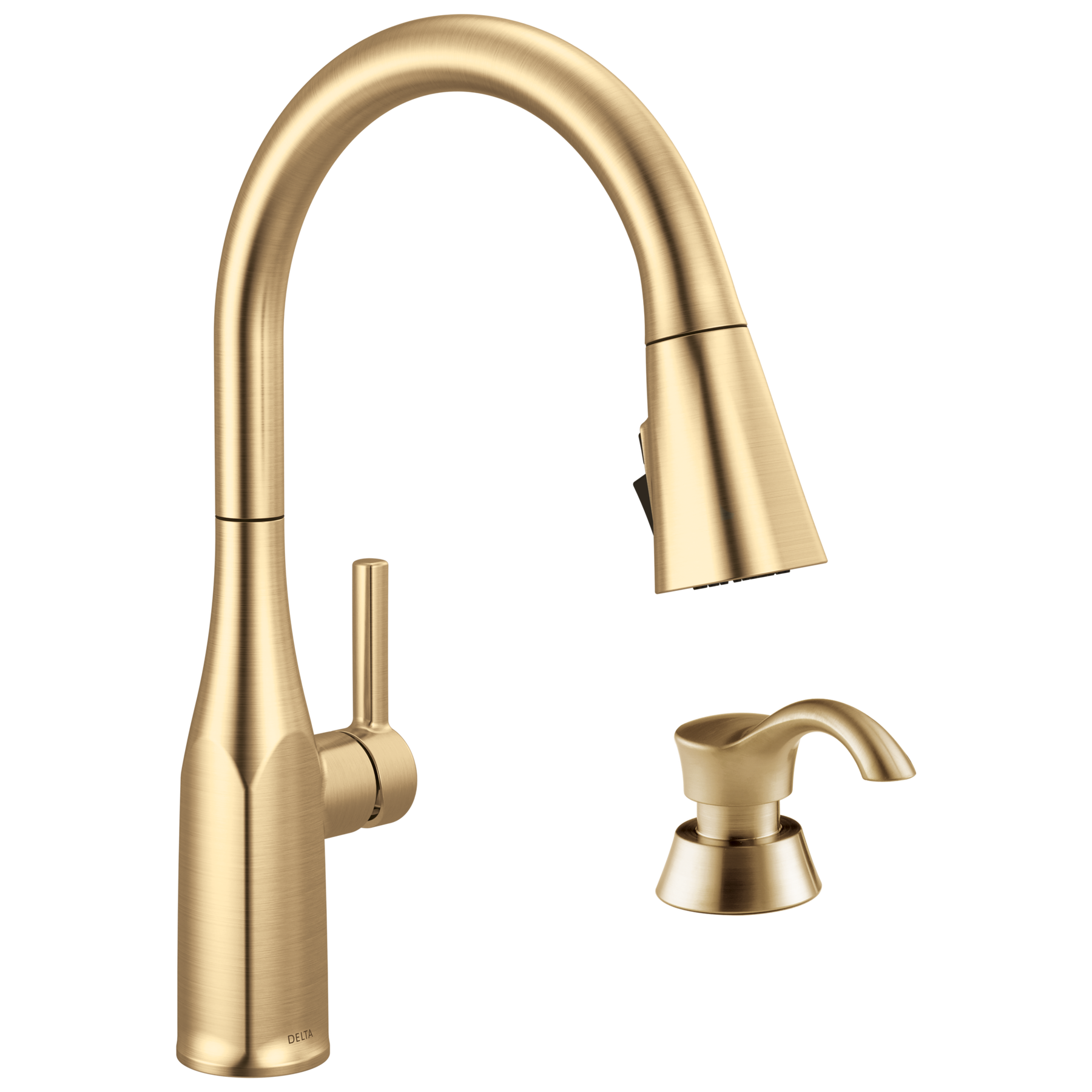 Pull-Down Kitchen 1 Handle with Soap Dispenser Bundle