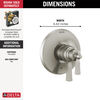 TempAssure 17T Series Valve Only Trim